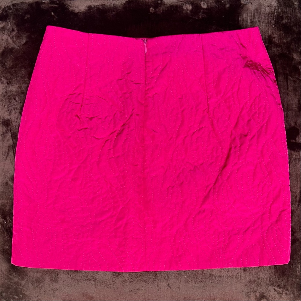 Fuchsia Mini Skirt